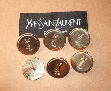 ysl button|Vintage Ysl Buttons .